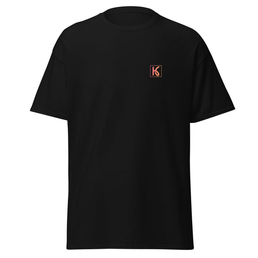 Camiseta clásica hombre Negra (Kiyo Color)